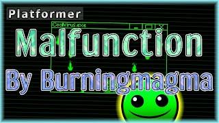 Malfunction (By Burningmagma) [All Coins] | Geometry Dash