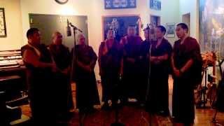 Tibetan Drepung Gomang Monks at Butcher Boy Studios 12-3-13