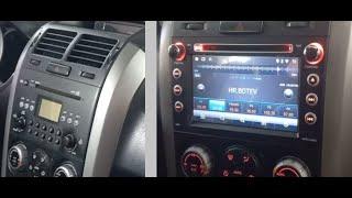 Installing Android radio and reversing camera on Suzuki Grand Vitara