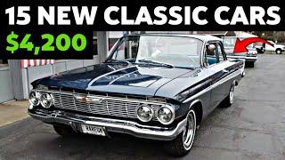 Find Your Budget Prices Here: 15 Classic Cars For Sale Under $10,000