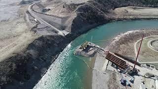 Urban Systems - Drone Footage of the Jack Tennant Memorial Bridge - Town of Cochrane