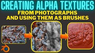 Creating alpha textures from photos