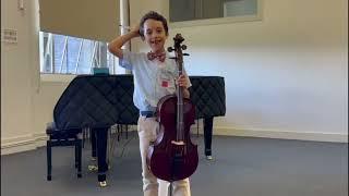 Edward Minter(8)- Suzuki Cello Book 1  Graduation Recording