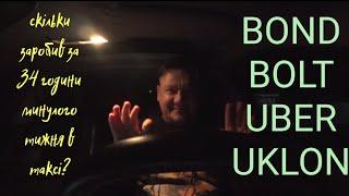 Підсумки минулого тижня 12,02-18,02,2024 Приблизно 34 години Bond Bolt Uklon Uber (Пізнес і Калфорт)