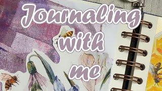 Journaling with me || Kreativ Tagebuch Dekorieren