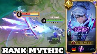 Honor of Kings Liu Bei Gameplay Rank Mythic