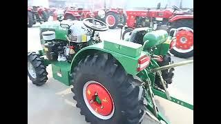 Factory Direct 4-Wheel Diesel Farm Tractor – 50HP, 55HP, 60HP 4x4 Mini Garden Tractor for Sale