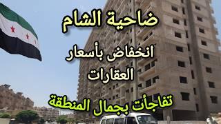 I visited the Damascus suburb  I was shocked by the beauty of the area 