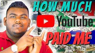 My First YouTube Paycheck! | How much YouTube paid me for 200,000 views