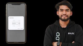 Building a Stylish React Native Date Picker ️| Date picker with input field in React Native