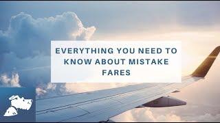 Everything You Need to Know About Mistake Fares | Airfarewatchdog