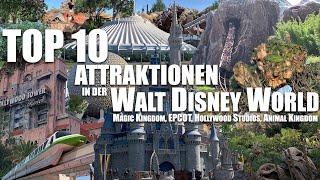 TOP 10 BESTE Fahrgeschäfte in der Walt Disney World (Florida)