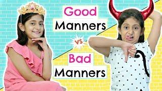 Good Manners Vs Bad Manners FT. ShrutiArjunAnand | #Roleplay #Fun #Sketch #MyMissAnand