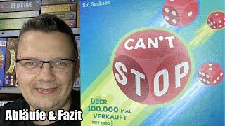 Can't Stop (Franjos) - Neuauflage in kleiner handlicher Box - Zockerspiel und Reisespiel ab 7 Jahren