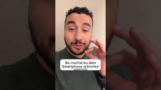 Mach dein Smartphone wieder schneller 