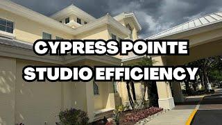 Cypress Pointe Studio Efficiency Room Tour - Orlando, FL (A Hilton Vacation Club Resort)