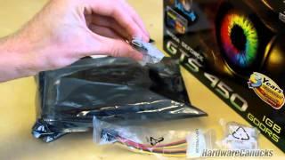 GIGABYTE GeForce GTS 450 Unboxing