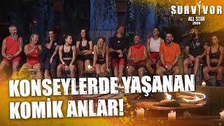 Sezonun Eğlenceli Konsey Anları | Survivor All Star 2024 142. Bölüm