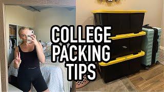 How To Pack For College | College Packing Tips