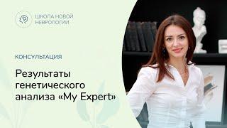 Результаты генетического анализа «My Expert»