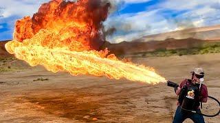 We Bought and tested the 3 most searched for Flamethrowers