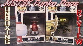 MST3k, Tom Servo & Crow Funko Pop Unboxing & Review