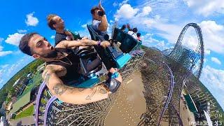 POV: Iron Gwazi MOST INTENSE COASTER In Florida 360 Edition