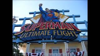 Superman:UF Startup Alarm and Restart Raw Six Flags Great America [AUDIO ONLY]