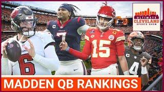 People are BIG MAD about Madden 25's QB rankings