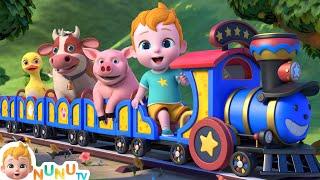 Choo Choo Train Song | Nursery Rhymes & Kids songs | NuNu Tv