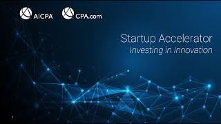 2022 AICPA and CPA.com Startup Accelerator