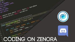 Coding Zenora on Live