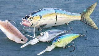 NEW TacticalBassin Lures!! Wakebait, Swimbait, and Crankbaits! Full Review!!