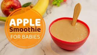 Amazing apple smoothie for baby