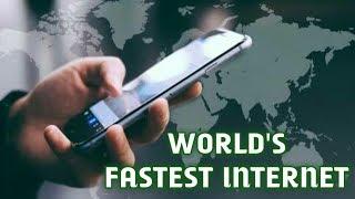 Top 10 Fastest Internet Countries In The World 2018