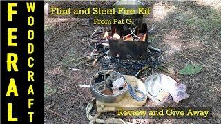 Flint and Steel Kit from Pat G. - Review and Give Away