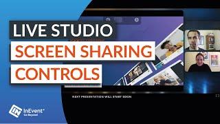 Screen Sharing Controls | How to InEvent