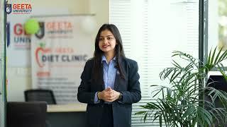 Nutrition & Dietetics: Simran’s Journey from Passion to Profession at Geeta University