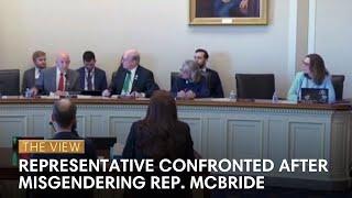 Rep. McBride Misgendered In House Hearing