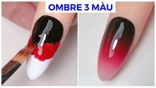 Bạn Có Biết Cách Làm Ombre Nail Đỏ Đen Dễ Đến Mức Nào Không?