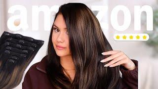 BEST AMAZON HAIR EXTENSIONS FOR FINE & THIN HAIR!