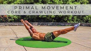 PRIMAL MOVEMENT FITNESS Core & Crawling Workout [Follow Along / No Equipment]