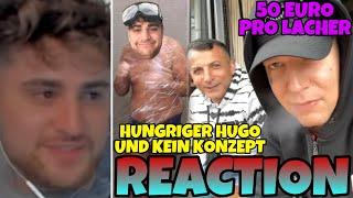 50€ PRO LACHER Eli reagiert auf Hungriger Hugo & Kein Konzept + Eli in Hugos Video | ELIGELLA