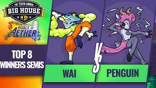 Wai vs Penguin - Rivals of Aether Top 8 Winners Semis - The Big House 10 | Ranno vs Absa