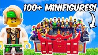 Building a LEGO battle arena with 100+ Minifigures...