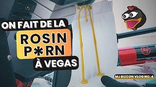 Pressage de Rosin à Las-Vegas! Demo in the desert. Vlog no.4 ( Reupload )