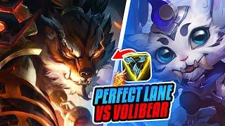 THE PERFECT LANE VS VOLIBEAR!!! Season 14 Gnar Gameplay (League of Legends)