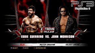 WWE '12 PS3 - Eddie Guerrero VS John Morrison [2K][mClassic]