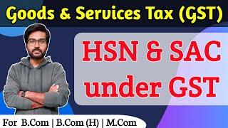 HSN & SAC under GST