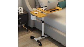 Meja Laptop Lipat Rotate Standing Desk Telescopic for Bed (Tutorial) - 7RTB0HBR